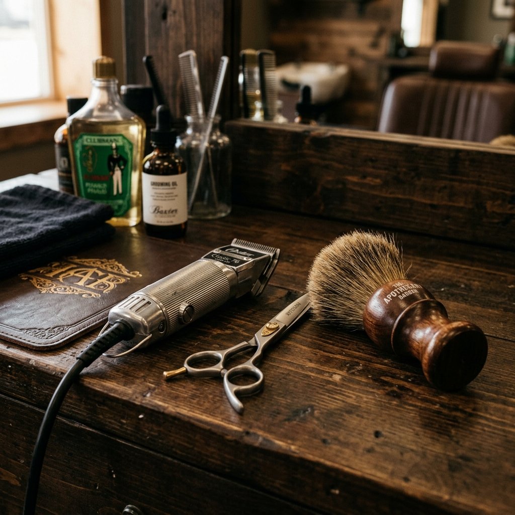 Herramientas de barbería